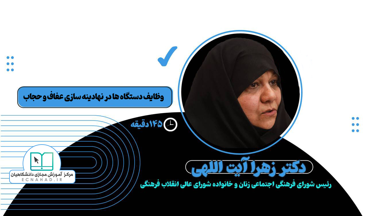 وظایف دستگاه ها در نهادینه سازی حجاب و عفاف (از سیاست تا اجرا)