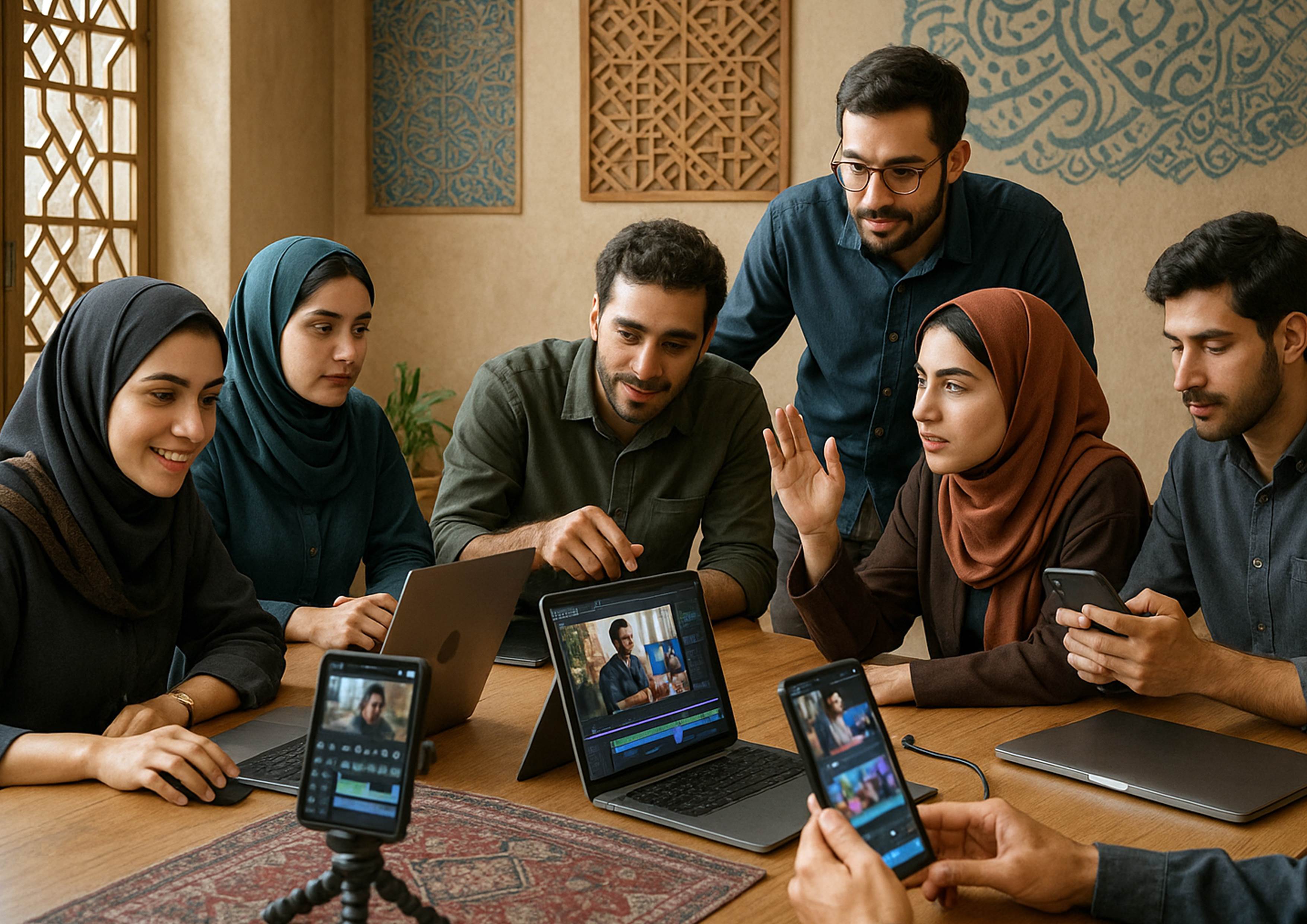 مسیر ورود به دنیای تولید محتوا