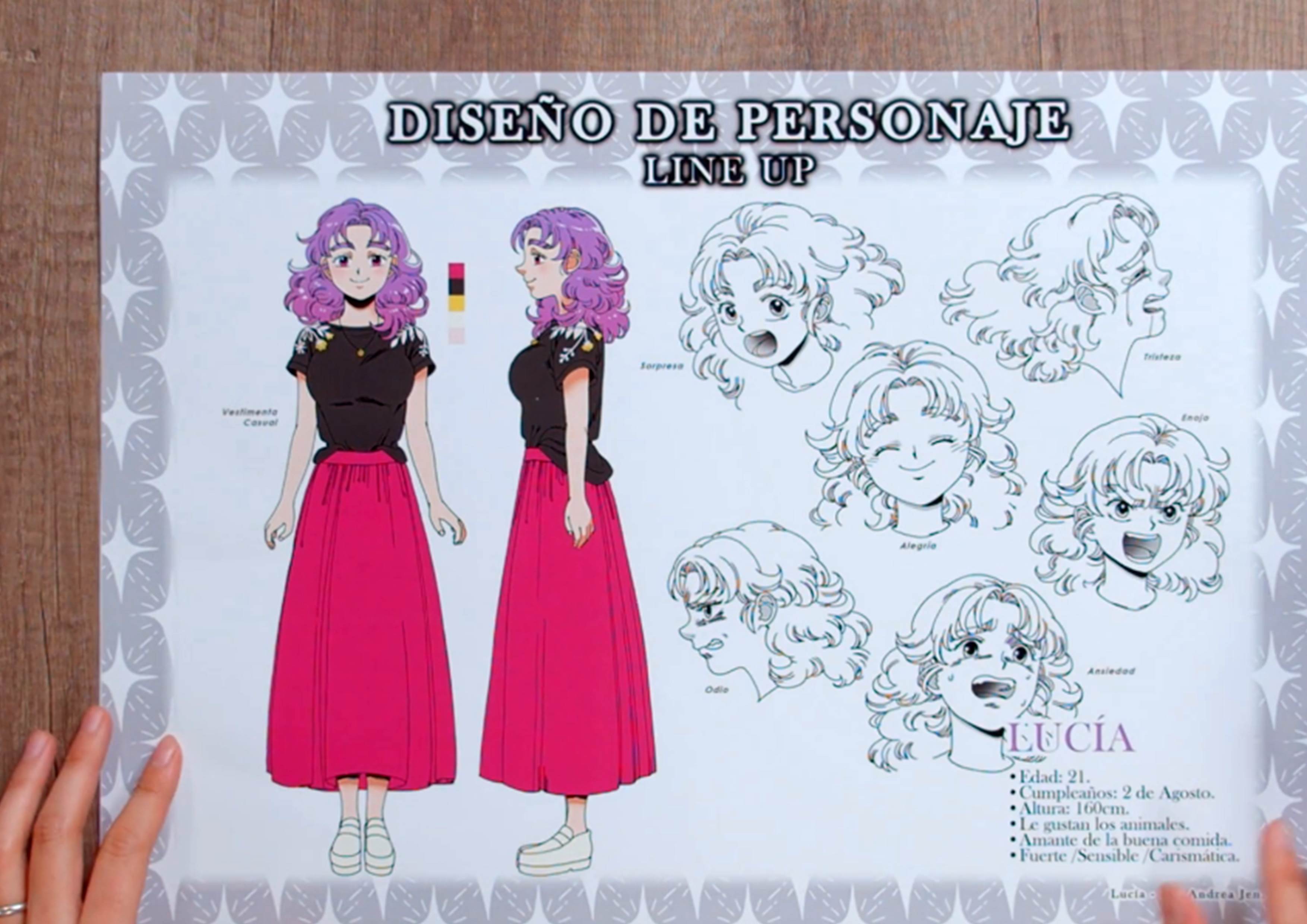 آموزش طراحی کاراکترهای مانگا از Andrea Jen